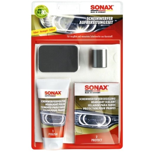 Sonax sada na renováciu svetlometov