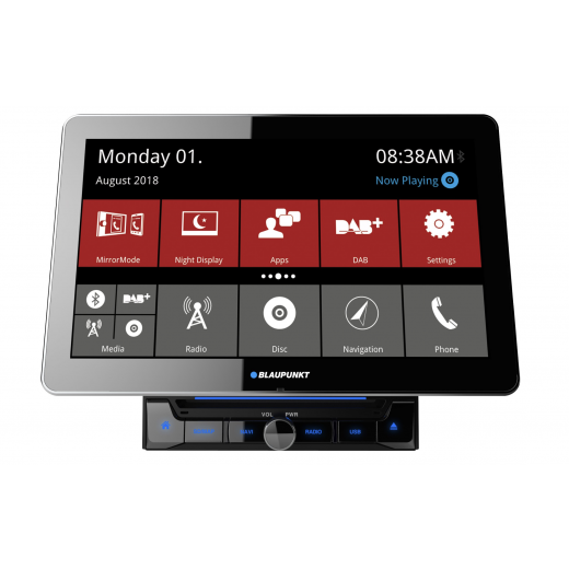 BT, CD/DVD a USB autorádio BLAUPUNKT Rome 990 DAB