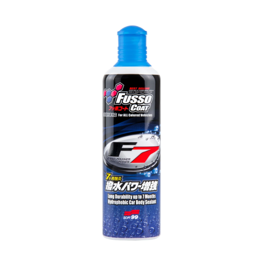 Syntetický tekutý vosk Soft99 Fusso Coat F7 All Colours (300 ml)