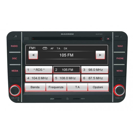 Macrom M-OF7020 OEM navigácia Škoda / VW / Seat