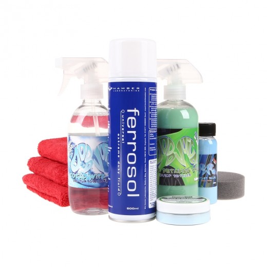 Sada autokozmetiky na motorku