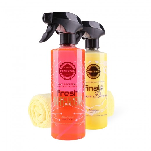 Sada autokozmetiky na čistenie a údržbu interiéru Infinity Wax