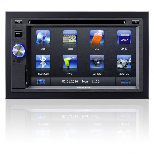 BT, CD/DVD a USB autorádio BLAUPUNKT SanDiego 530 World