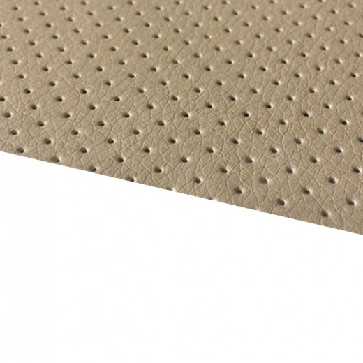 Béžová perforovaná umelá koža SGM Leather Beige Perforated