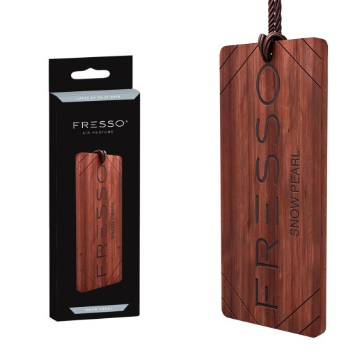 Závesná vôňa v dreve Fresso Snow Pearl Wooden Hanger