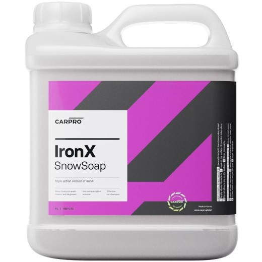 Autošampón odstraňujúci vzdušnú hrdzu CarPro IronX Snow Soap (4 l)