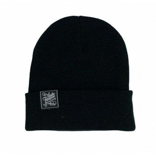 Čiapka Auto Finesse The Essential Logo Beanie Black