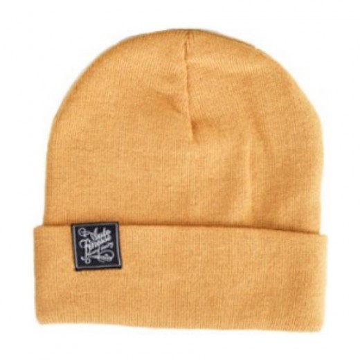 Čiapka Auto Finesse The Essential Logo Beanie Mustard