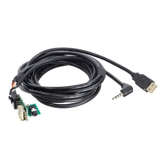 Adaptér pre zapojenie OEM USB pre, Nissan Qashqai (USB CAB 857)