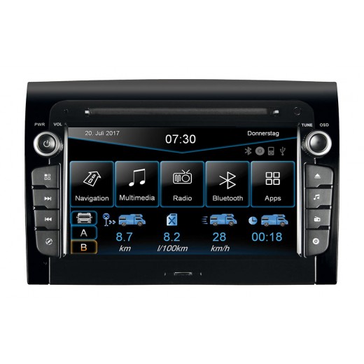 Autorádio ESX Naviceiver VNC730-FI-DUCATO pre Fiat / Peugeot / Citroen