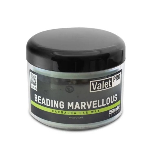 Tvrdý karnaubský autovosk ValetPRO Beading Marvellous (250 ml)