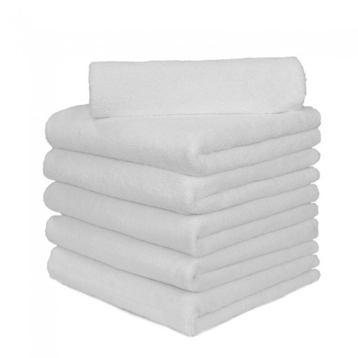 Utierka Carbon Collective 240GSM White Edgeless Microfibre Cloth