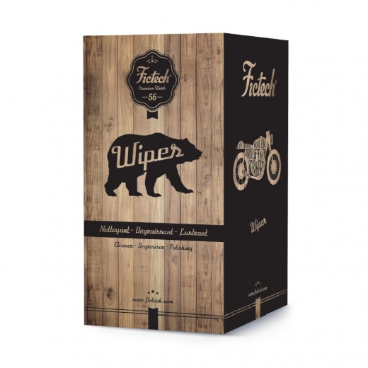 Čistiace obrúsky Fictech Wipes pre motocykle (80 ks)