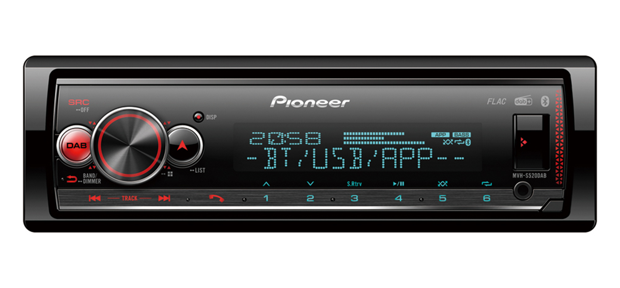 E-shop Autorádio Pioneer MVH-S520DAB