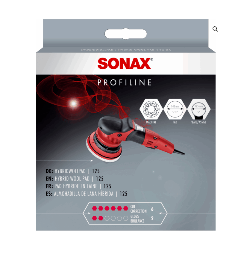 E-shop Sonax Hybrid Woll Pad 125