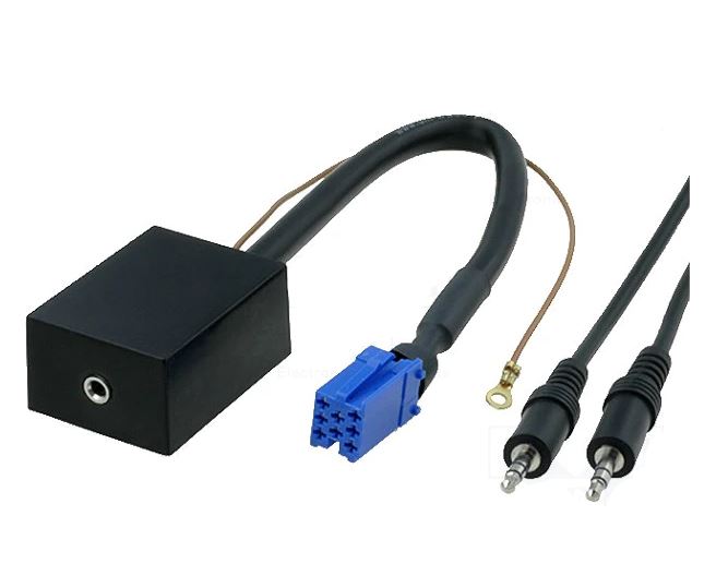 E-shop AUX adaptér pre autorádiá Audi / VW / Škoda / Seat / Ford