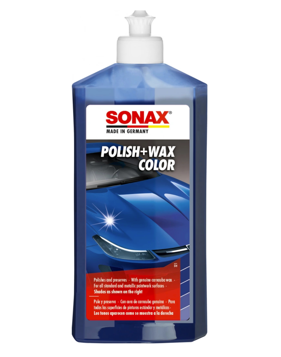 E-shop Sonax Polish+Wax Color Blau (500 ml)
