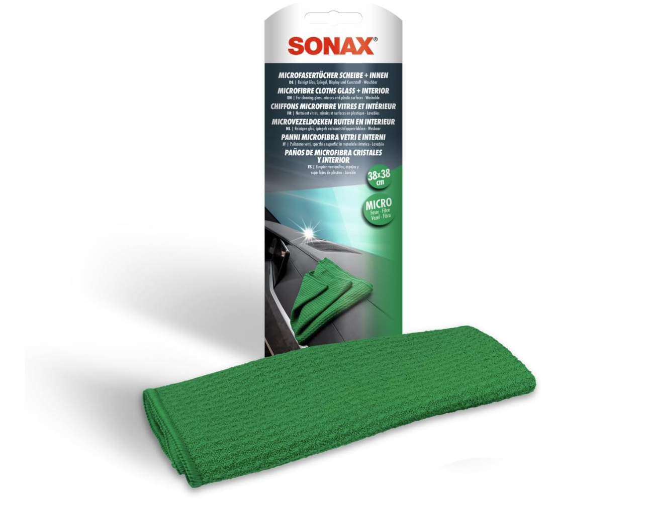 E-shop Utierky z mikrovlákna Sonax Microfaser Tücher Scheibe+Innen