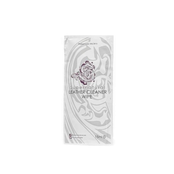 E-shop Čistiaci obrúsok na kožu Supernatural Leather Cleaner Wipe (15 ml)