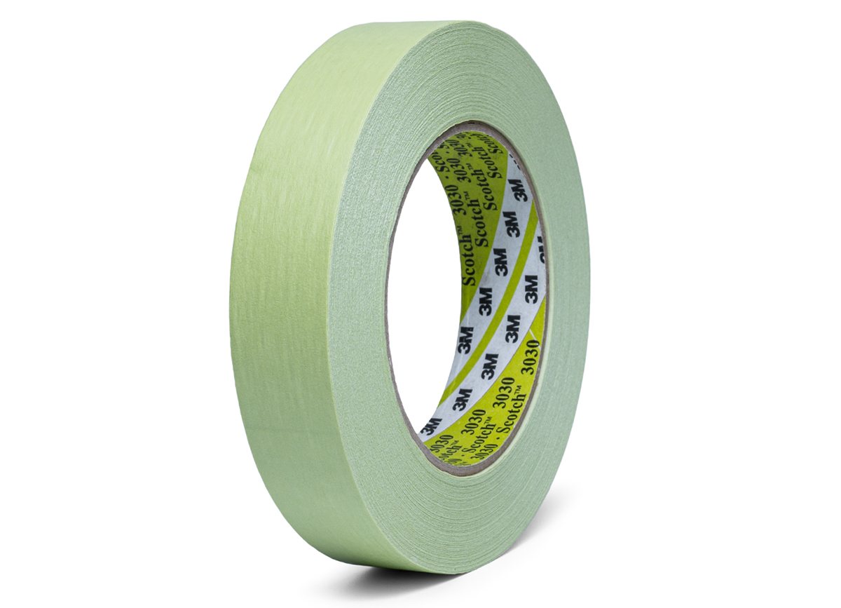 E-shop Vodeodolná maskovacia páska 3M 3030 zelená, rozmer 25 mm x 50 m