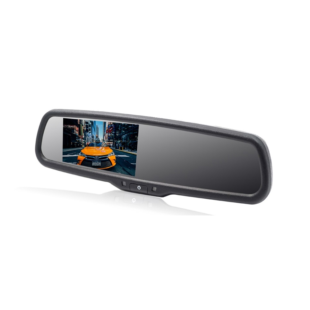 E-shop Univerzálny monitor 4,3" integrovaný v spätnom zrkadle TFT MIRROR4.3