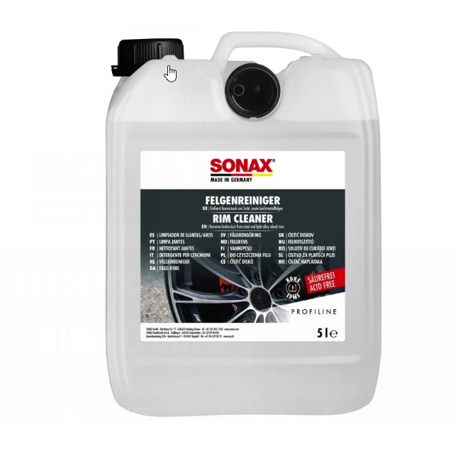 E-shop Čistič diskov Sonax Felgen Reiniger (5 l)