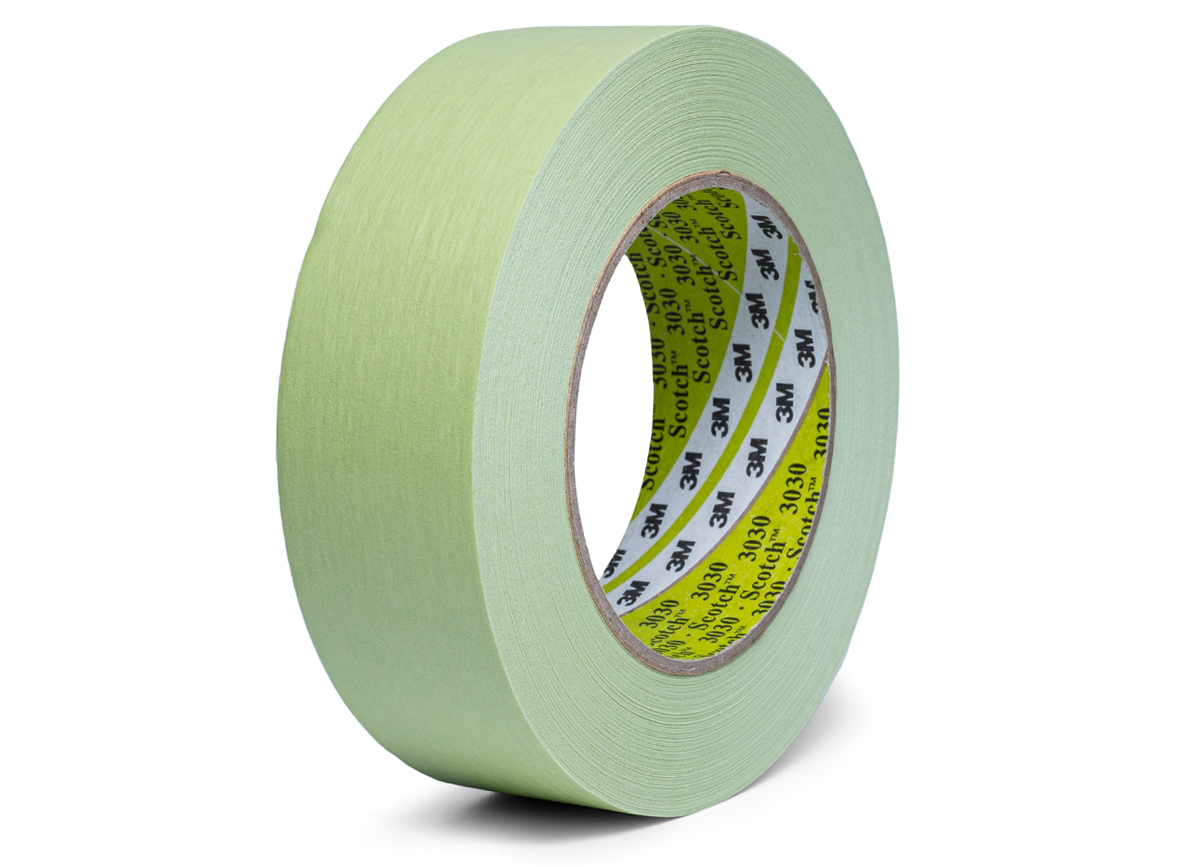 E-shop Vodeodolná maskovacia páska 3M 3030 zelená, rozmer 36 mm x 50 m
