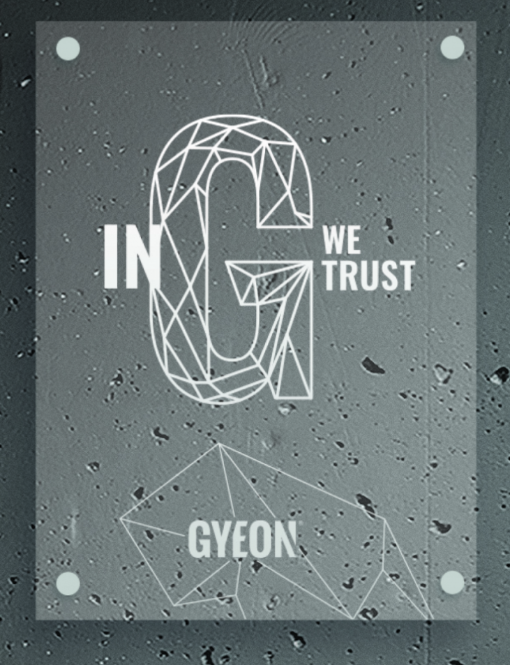 E-shop Priehľadný LED panel Gyeon LED Type 2 In G we trust 50x67 cm