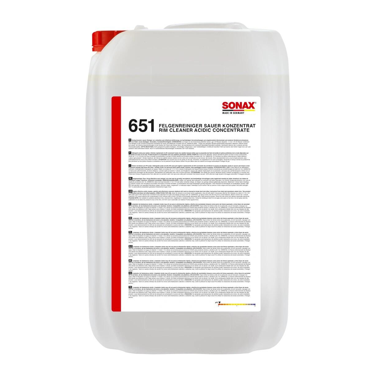 E-shop Čistič diskov Sonax Felgen Reiniger (25 l)