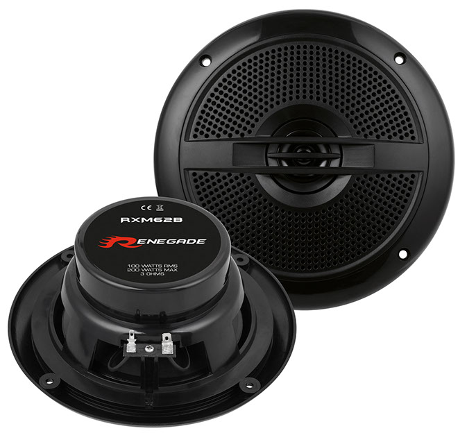 E-shop Vonkajšie reproduktory Renegade RXM62 Black