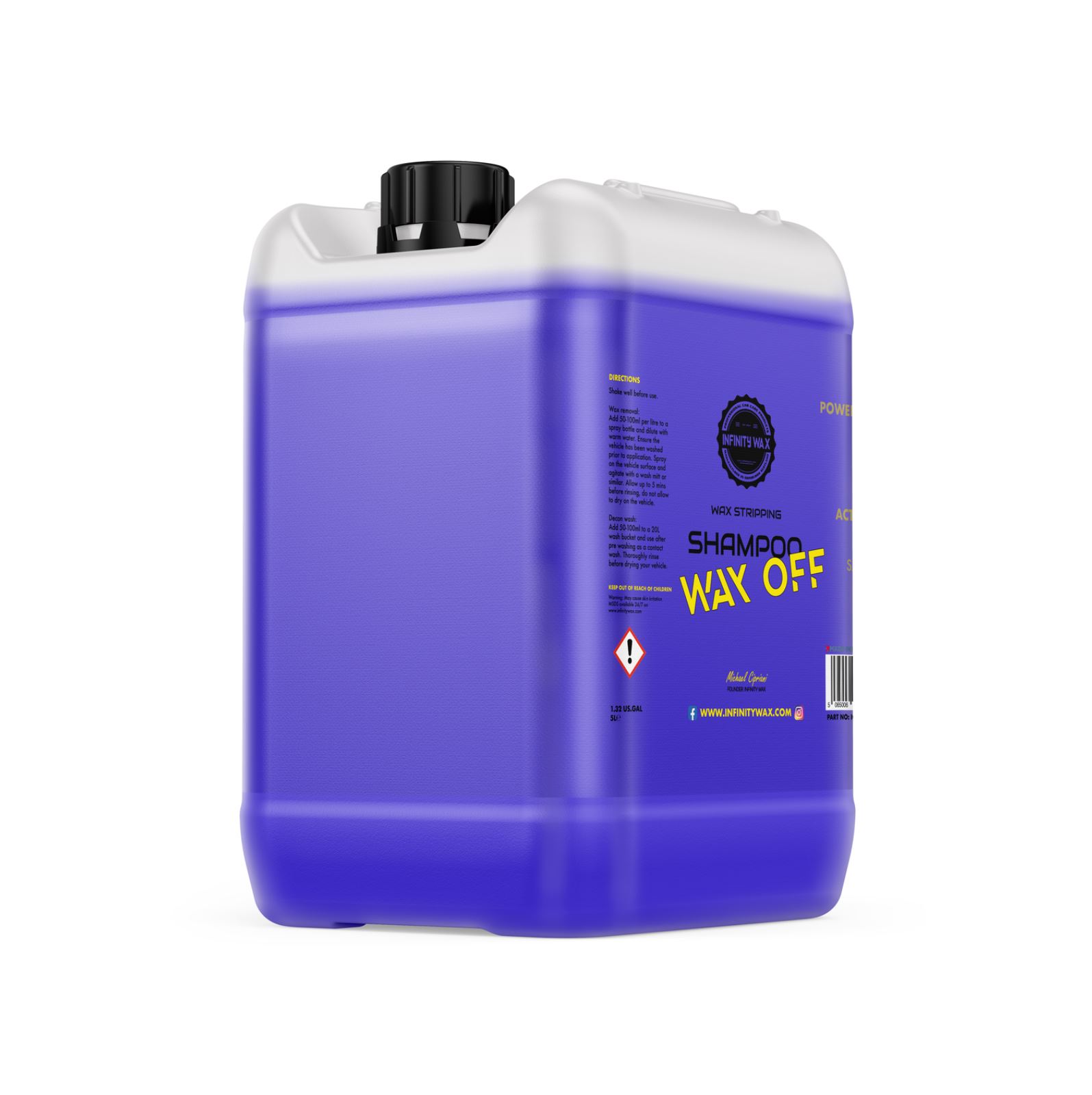 E-shop Dekontaminačný autošampón Infinity Wax WAX OFF Shampoo (5 l)