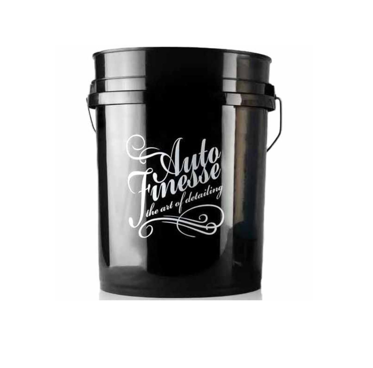E-shop Detailingové vedro s ochrannou mriežkou Auto Finesse Black Detailing Bucket