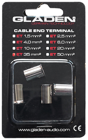 E-shop Káblové dutinky Gladen Z-T-C 10 mm²