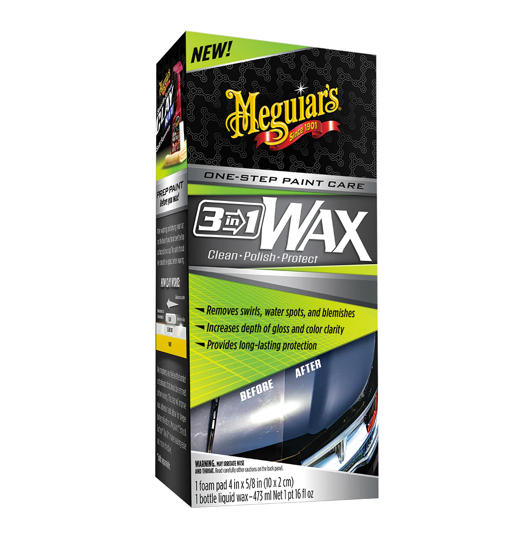 E-shop Leštidlo s voskom 3 v 1 Meguiar's 3-in-1 Wax (473 ml)