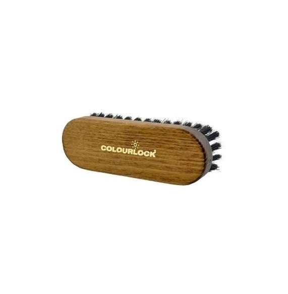 E-shop Kefa na čistenie kože a alcantary COLOURLOCK Leather cleaning brush brown