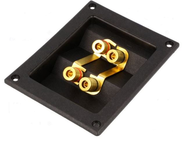 E-shop Basser repro terminál 4-pólový