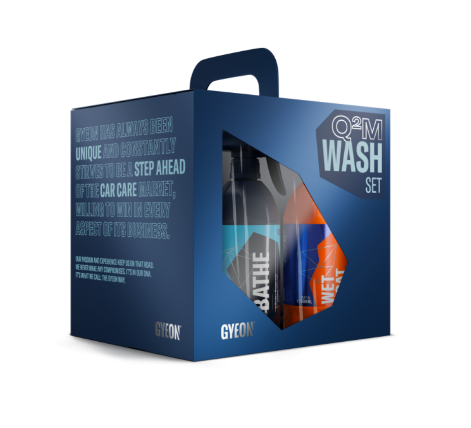 E-shop Súprava autokozmetiky Gyeon Q2M Wash Set - Bundle Box + Q2M QuickDetailer (80 ml)