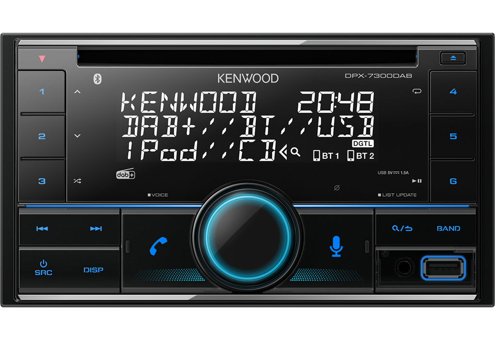 E-shop 2DIN autorádio Kenwood DPX-7300DAB