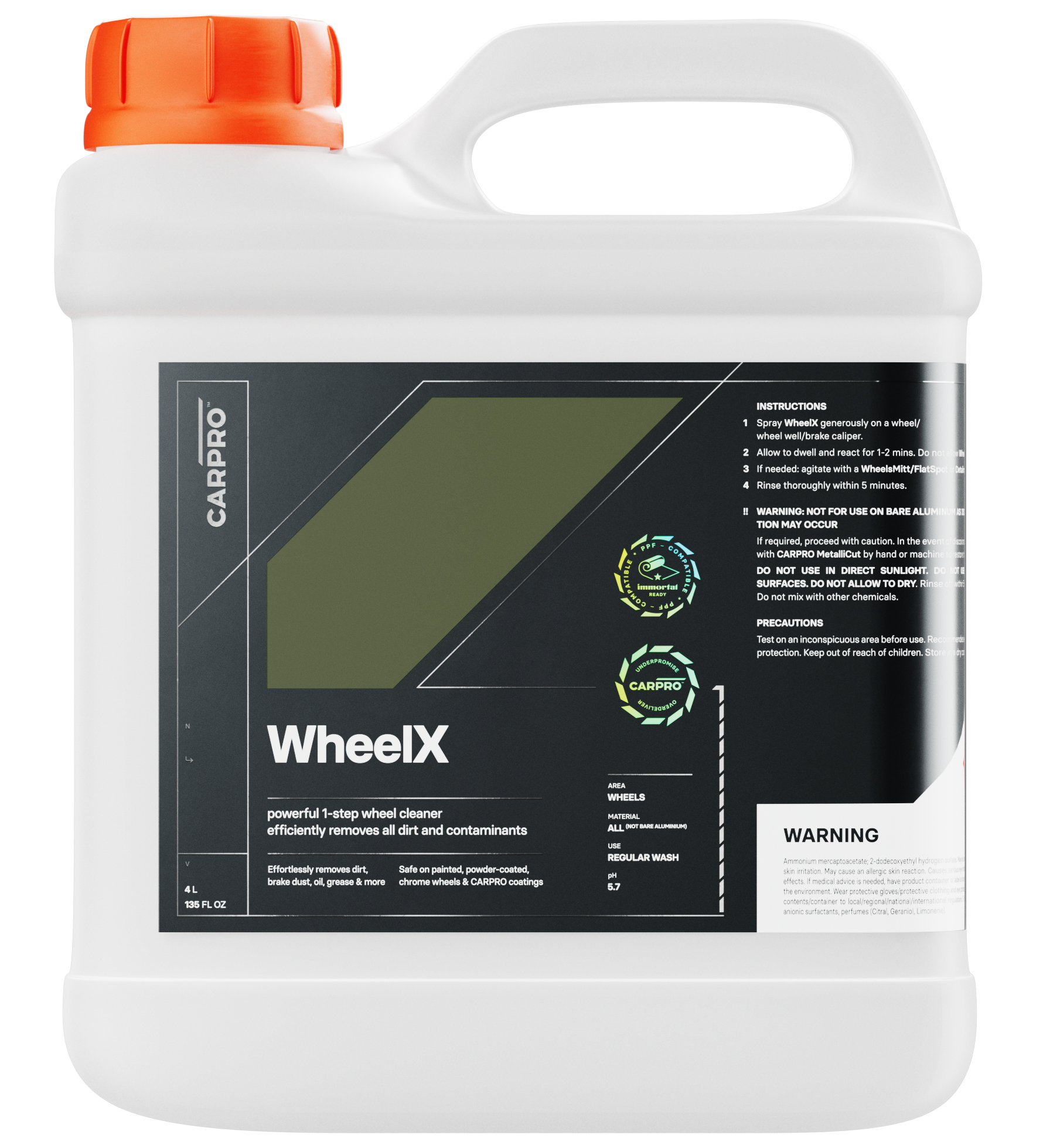 E-shop Čistič kolies CarPro WheelX (4 l)