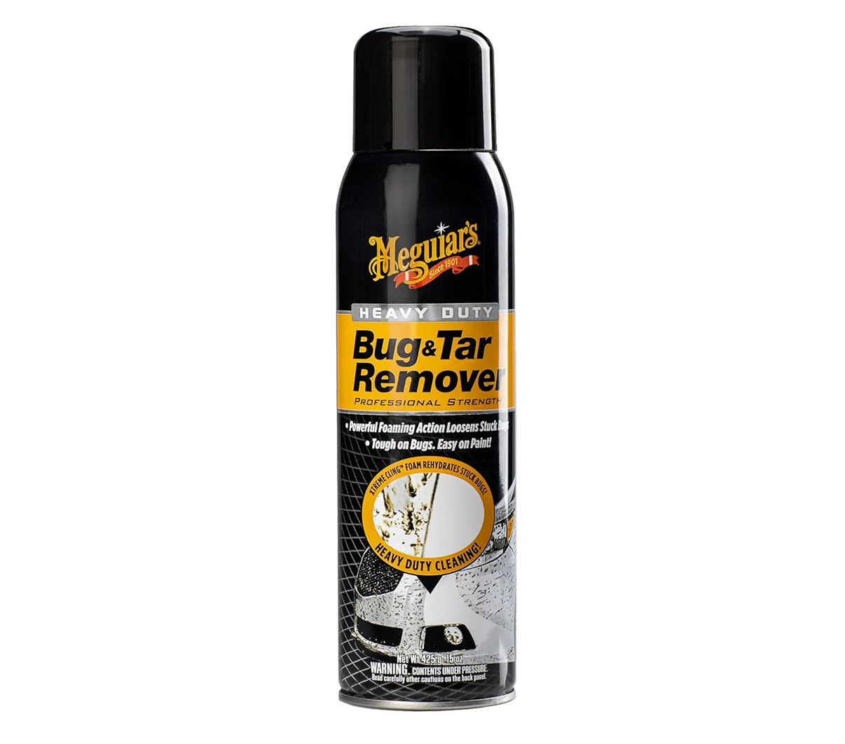 E-shop Penový odstraňovač hmyzu a asfaltu Meguiar's Heavy Duty Bug & Tar Remover (425 g)