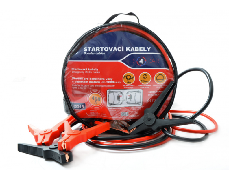 E-shop Štartovacie káble 400A, 3m, TÜV