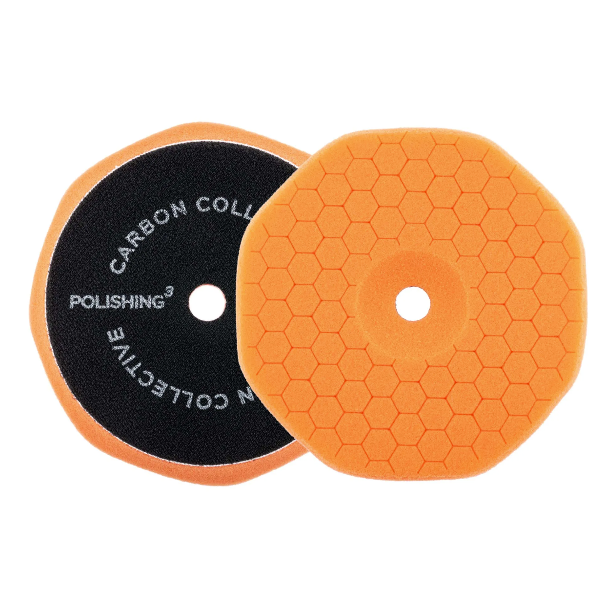 E-shop Leštiaci kotúč Carbon Collective HEX Foam Polishing Pad (Polishing 3 - Orange) - 5″ (125 mm)