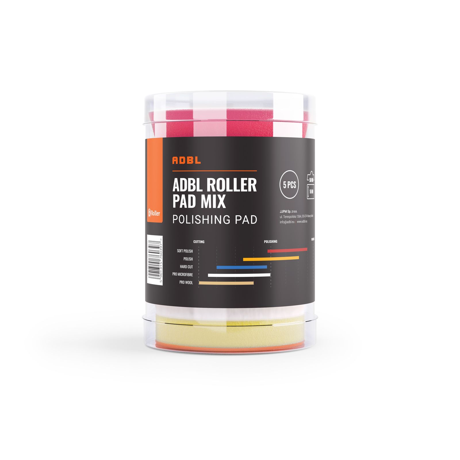 E-shop Leštiace kotúče ADBL Roller Pad Mix DA 50 (5 ks)