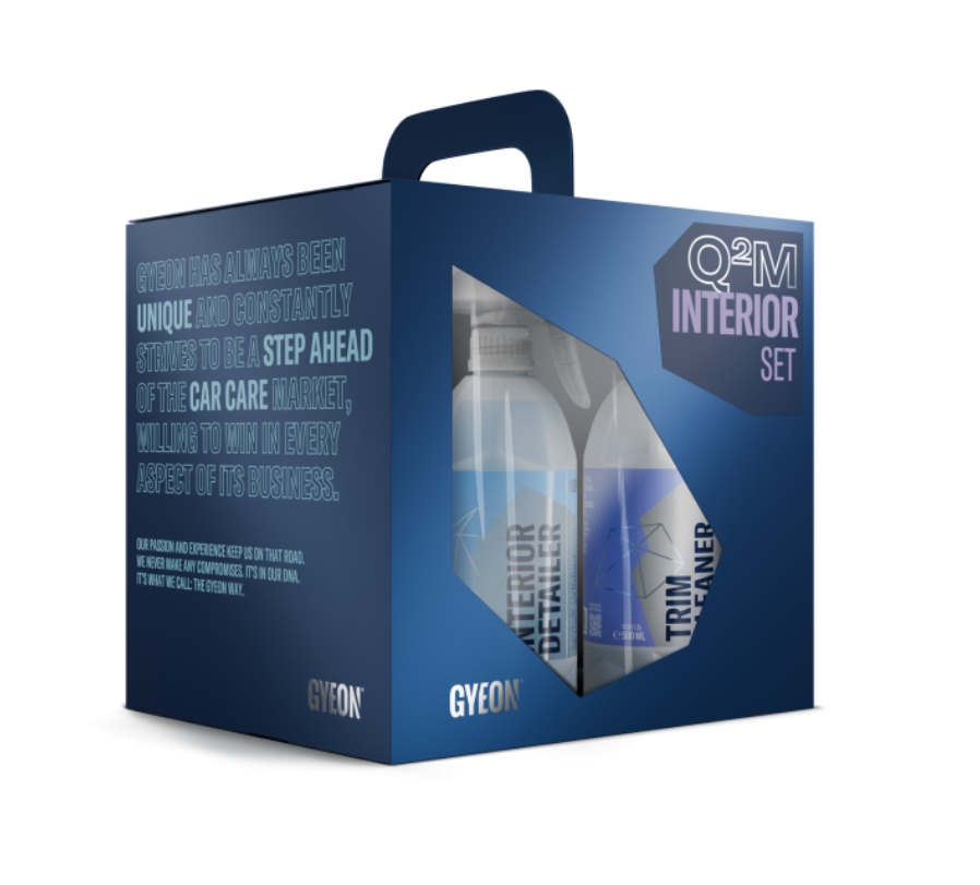 E-shop Súprava autokozmetiky Gyeon Q2M Interior Set - Bundle Box + Q2M Bathe+ (80 ml)