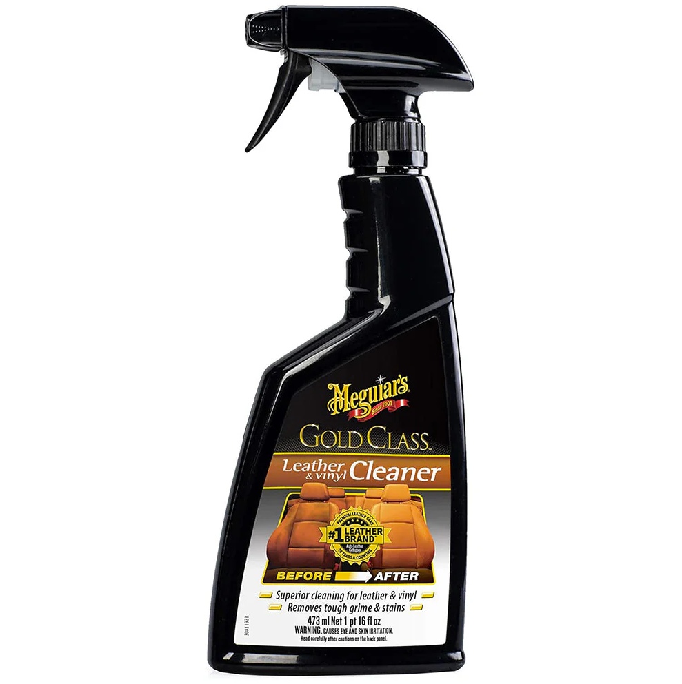 E-shop Čistič na kožu a vinyl Meguiar's Gold Class Leather & Vinyl Cleaner (473 ml)