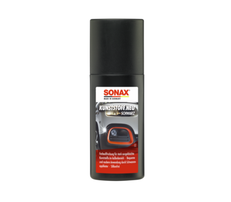 E-shop Sonax Kunststoff Neu Schwarz (100 ml)