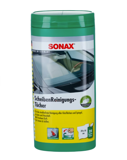 E-shop Sonax Scheiben Reinigungs Tücher (25 Pack)