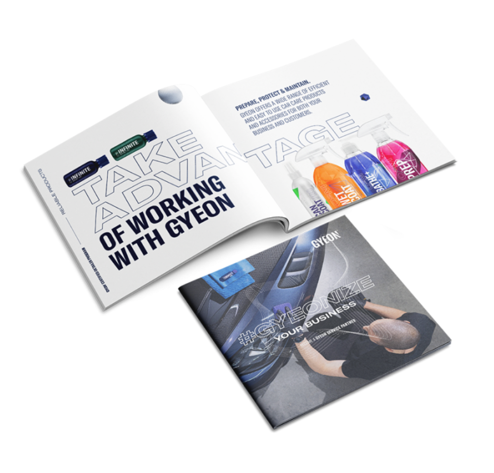 E-shop Brožúra Gyeon #gyeonize your business booklet