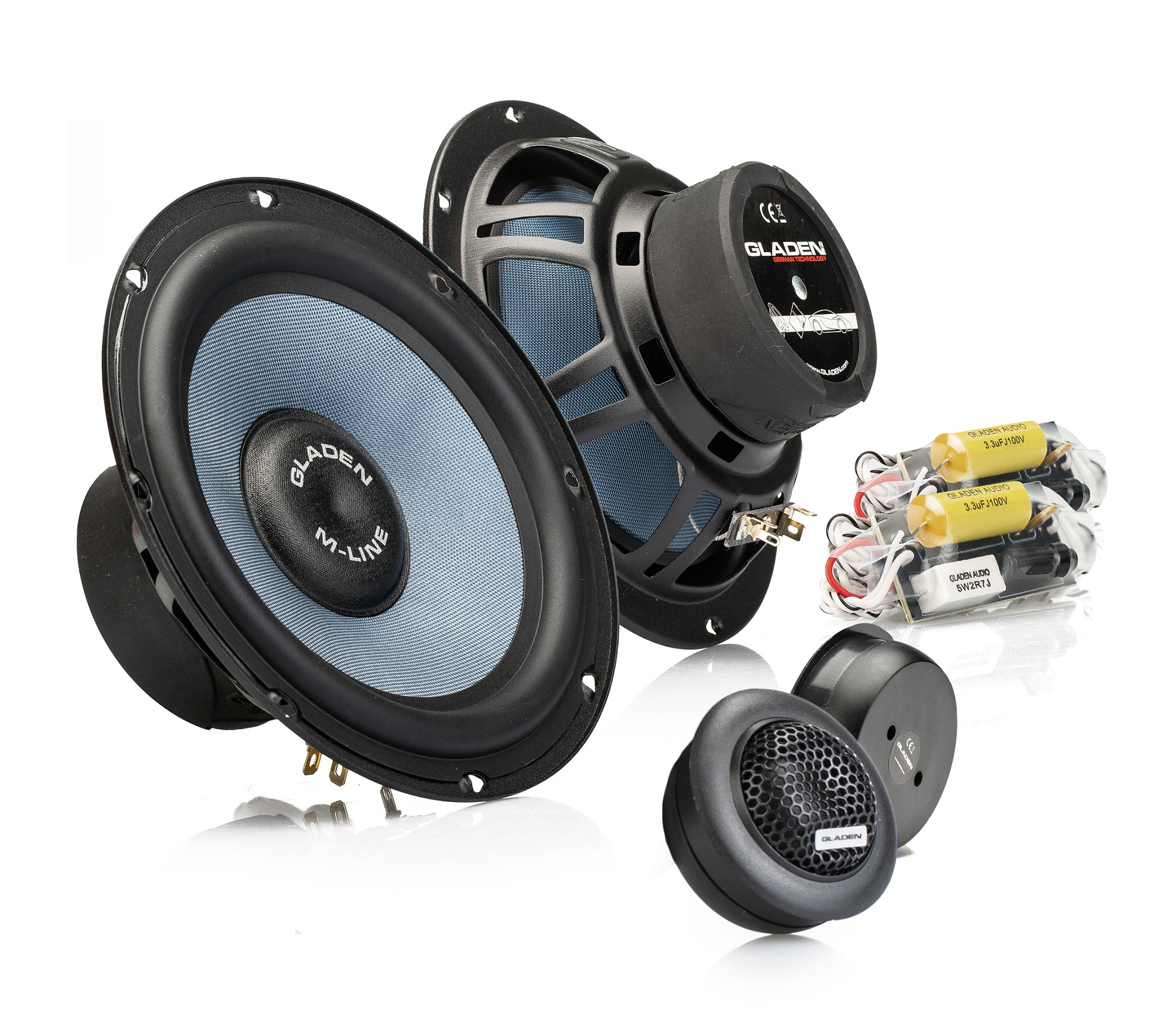 E-shop Reproduktory do auta Gladen M 165 G2