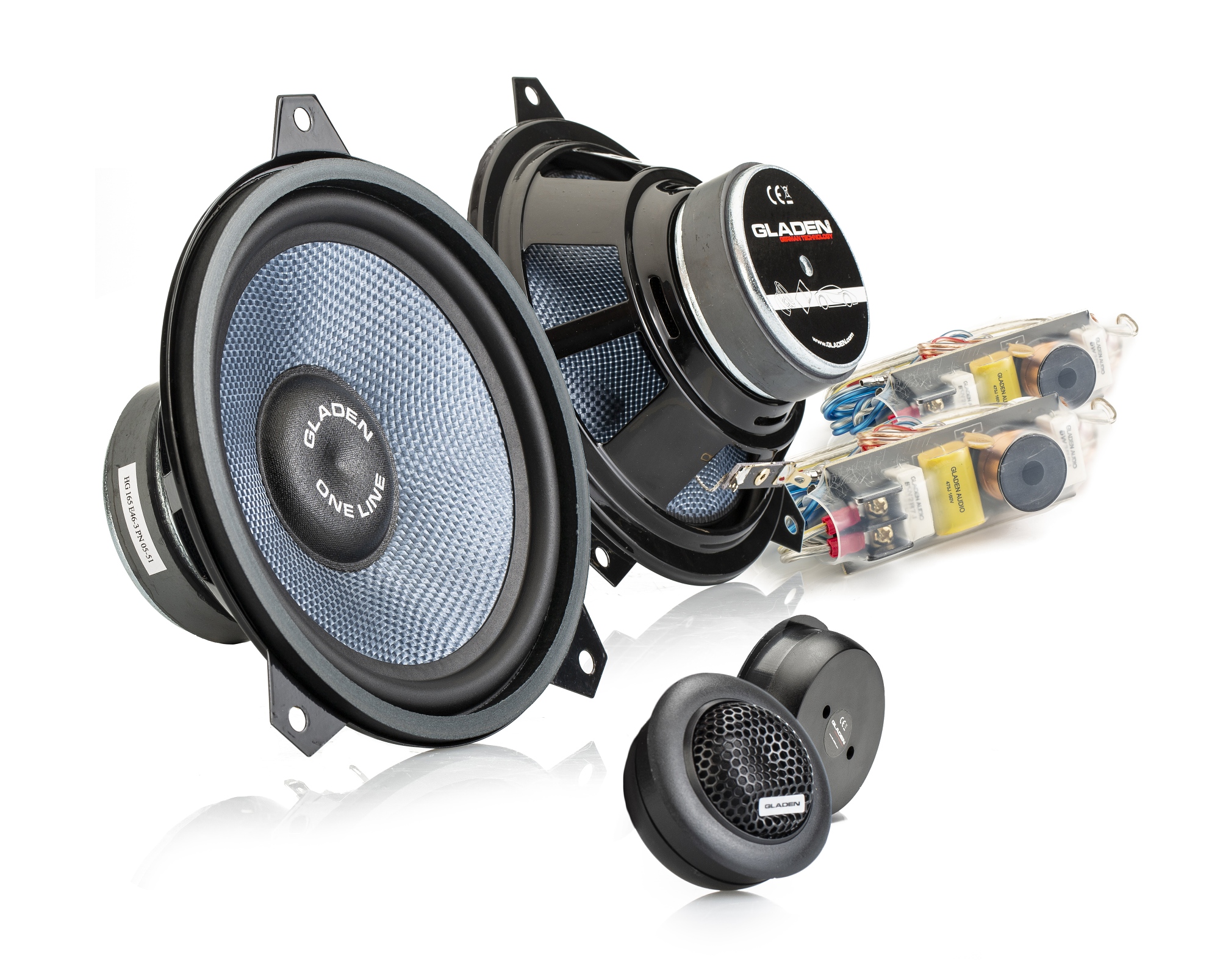 E-shop Reproduktory pre BMW E46 Gladen One 165 BMW E46